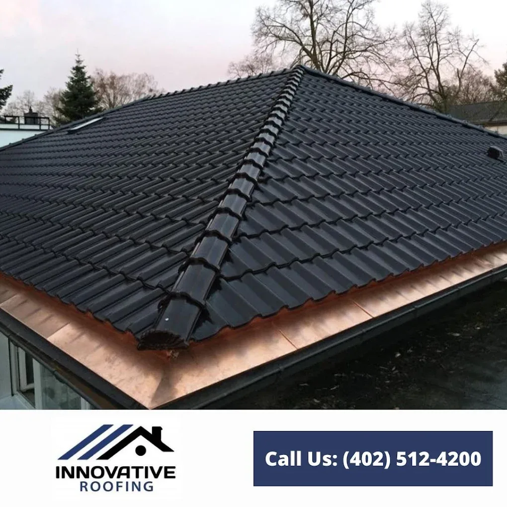 Storm and hail damage roof restoration by Innovative Roofing